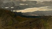 Canterbury landscape with a nor’west sky