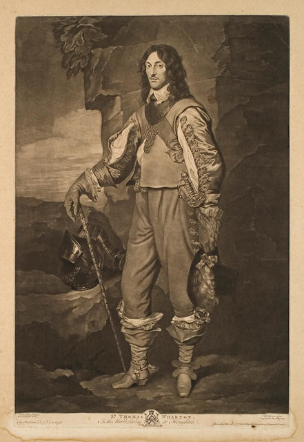 Sir Thomas Wharton (In The Marble Parlour At Houghton)
