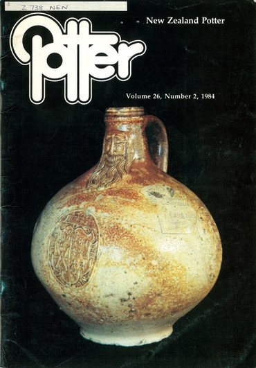 New Zealand Potter volume 26 number 2, 1984