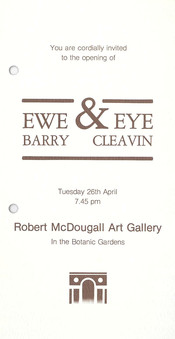 Barry Cleavin: Ewe and Eye