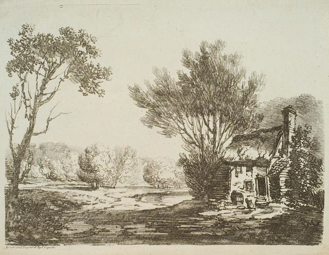 Cottage In A Landscape