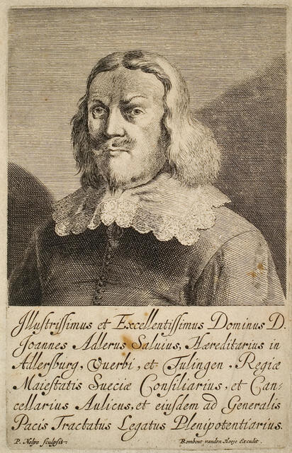 Illustrissimus Et Excellentissimus Dominus D. Joannes Adlerus Saluius, Haereditarius In Adlersberg, Querbi et Tulingen