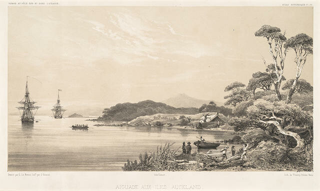 Aiguade aux Iles Auckland