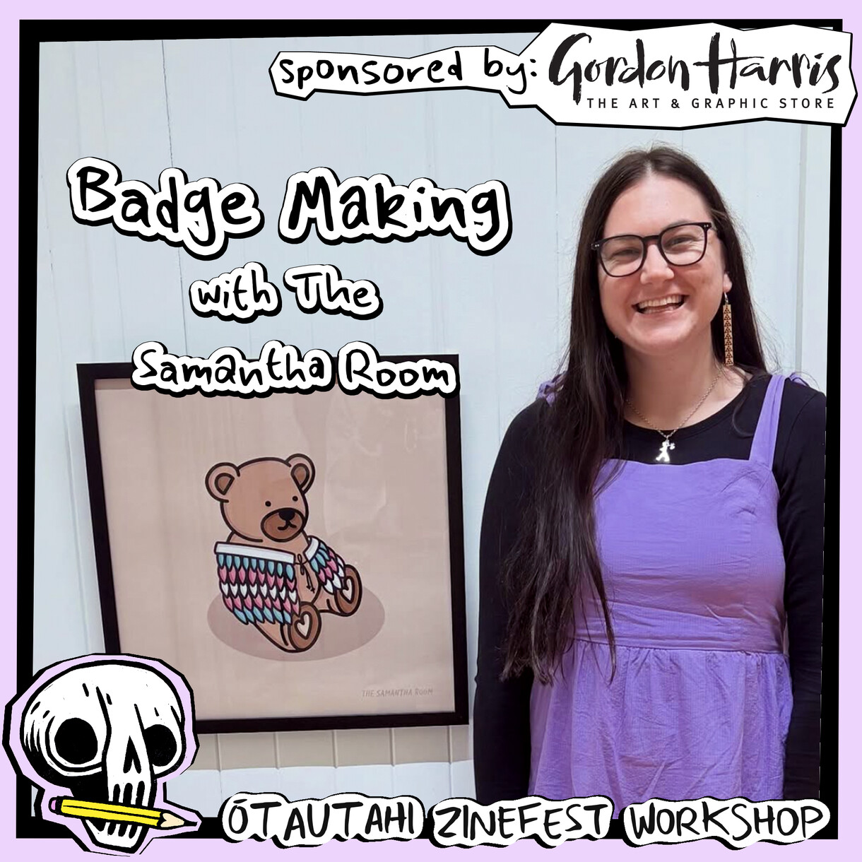 Zinefest: Badgemaking Workshop