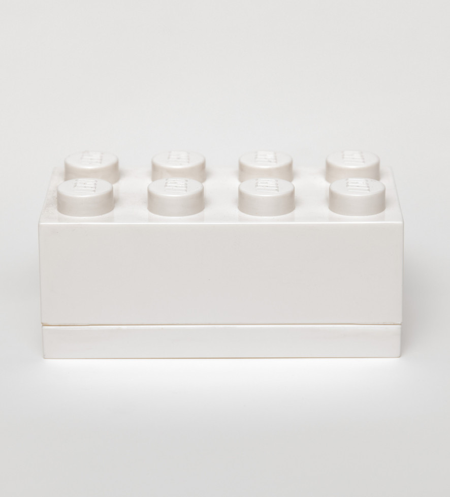 LEGO Storage Mini Box 8 White
