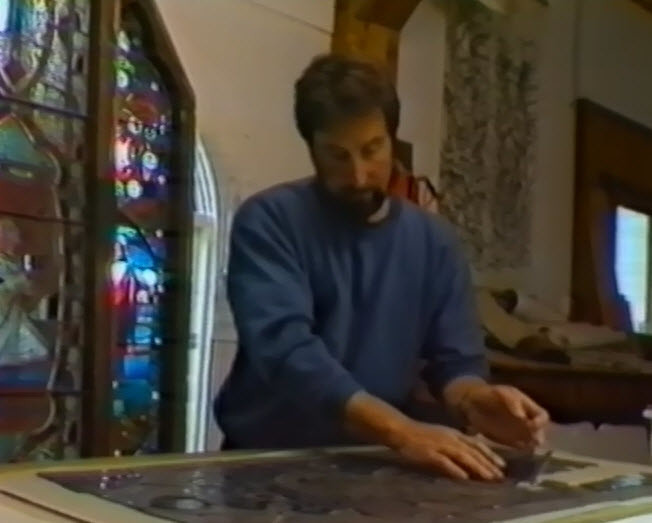 Stained glass restoration