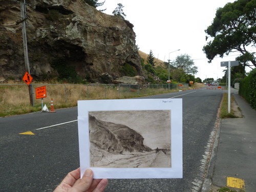 Wakefield Avenue, looking north, from near corner of Campbell Street, Sumner.