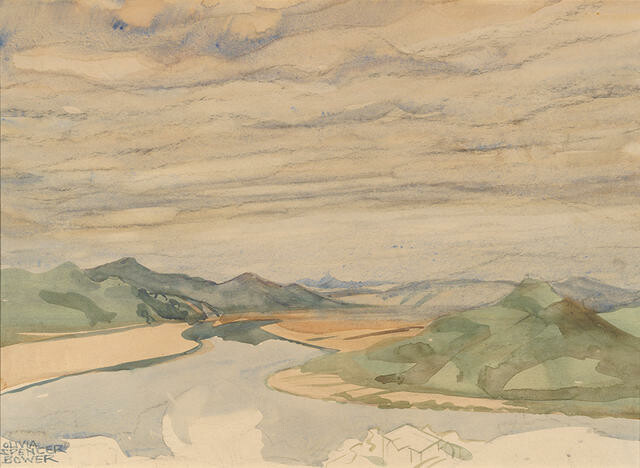 Untitled (Winding River Valley)