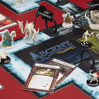 Ascent – Above the Nation State Board Game Display Prototype by Simon Denny