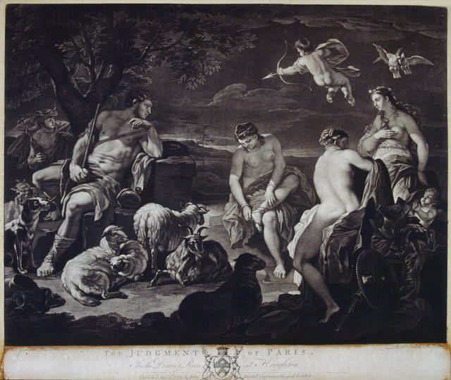 Judgement Of Paris (In The Drawing Room At Houghton)
