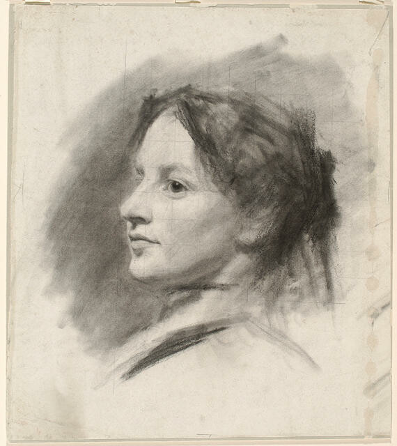 Portrait of a young woman