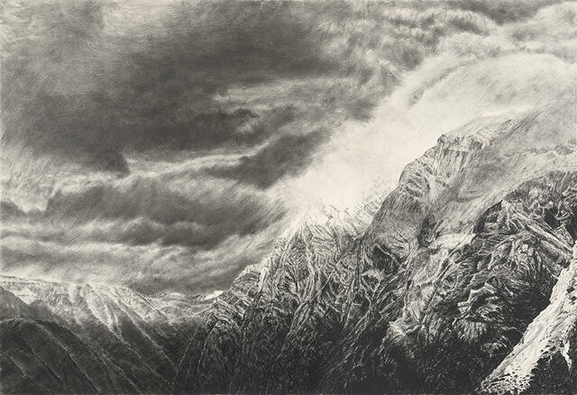David Cheer - Mount Williams In Arthur's Pass National Park (Early Morning The View Is From The Lower Slopes Of Mount Bowers) image item