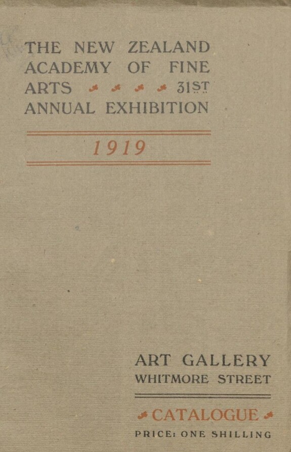 NZAFA 31st exhibition, 1919