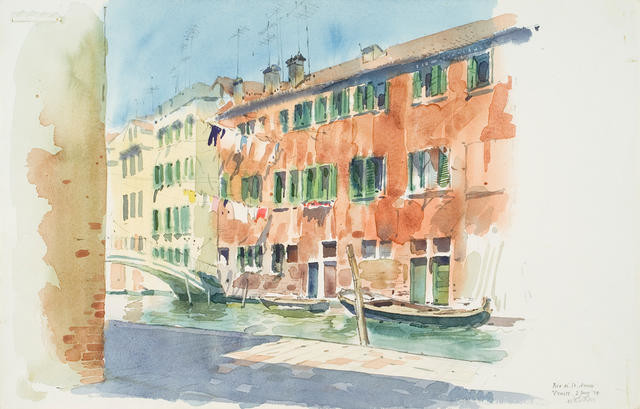 Rio Di St Anna, Venice, 2 June 1974