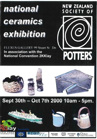 NZ Society of Potters exhibition, 2000