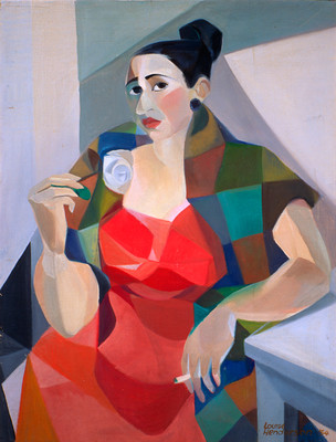 Louise Henderson Portrait of Betty Curnow 1954. Collection of Christchurch Art Gallery Te Puna o Waiwhetū, purchased 1972Reproduced with permission