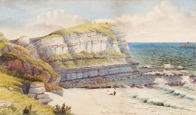 Trig Cliff, Newcastle, Near the Gulf