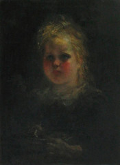 Head of a Girl - "Bubbles" by Petrus van der Velden