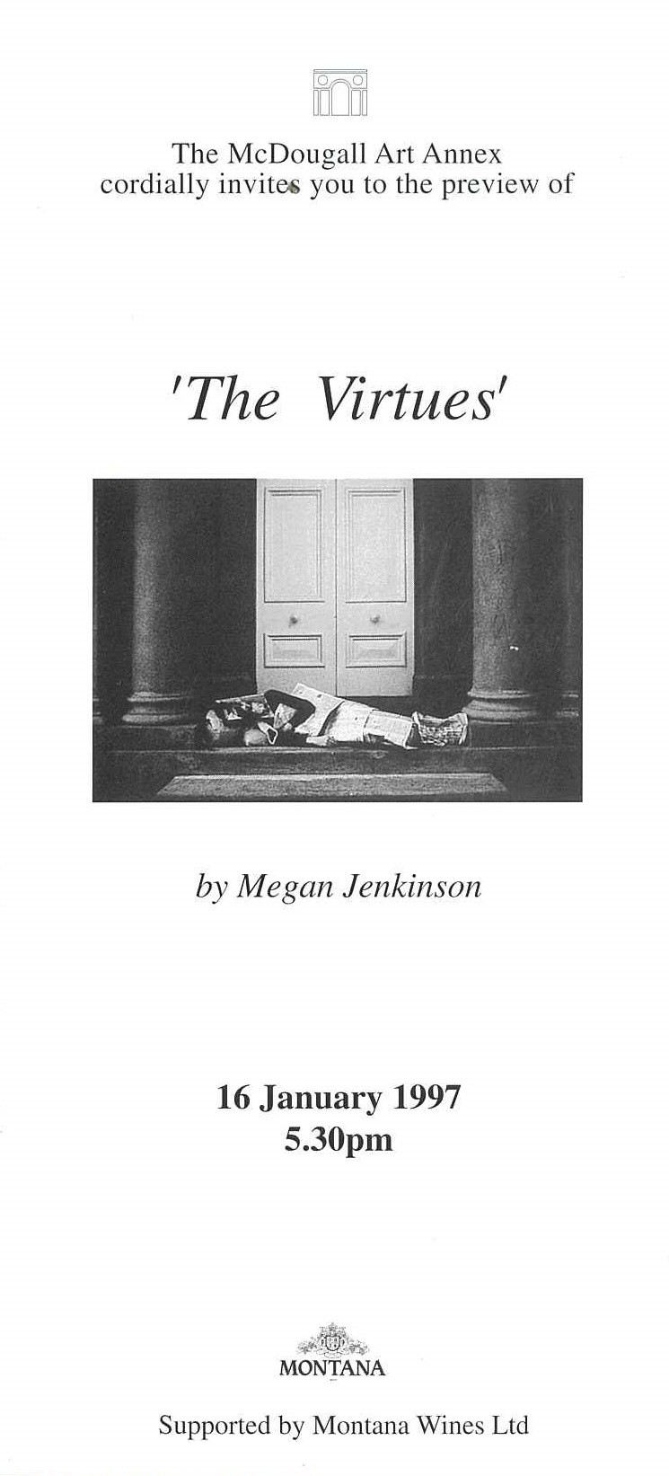 <p>The Virtues: Megan Jenkinson</p>