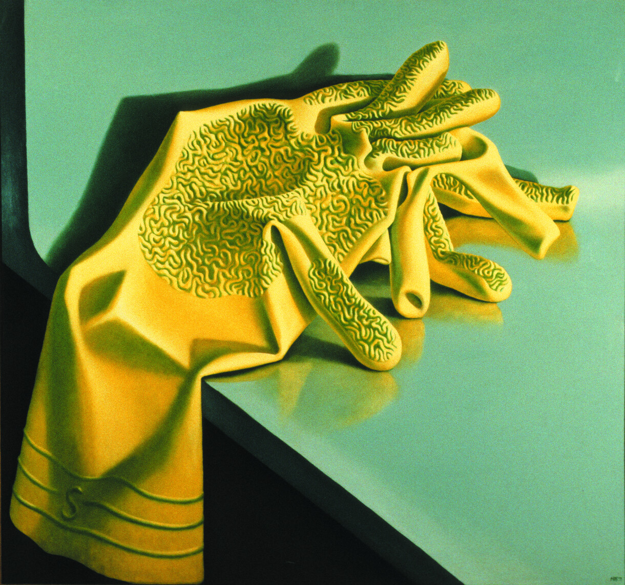 Rubber Gloves by Michael Smither