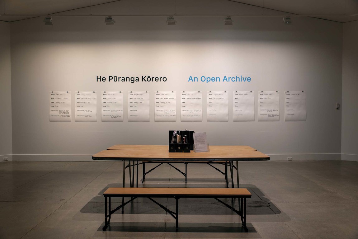 Māori Moving Image: An Open Archive. Installation view, the Dowse Art Museum, 2019. Photo: John Lake