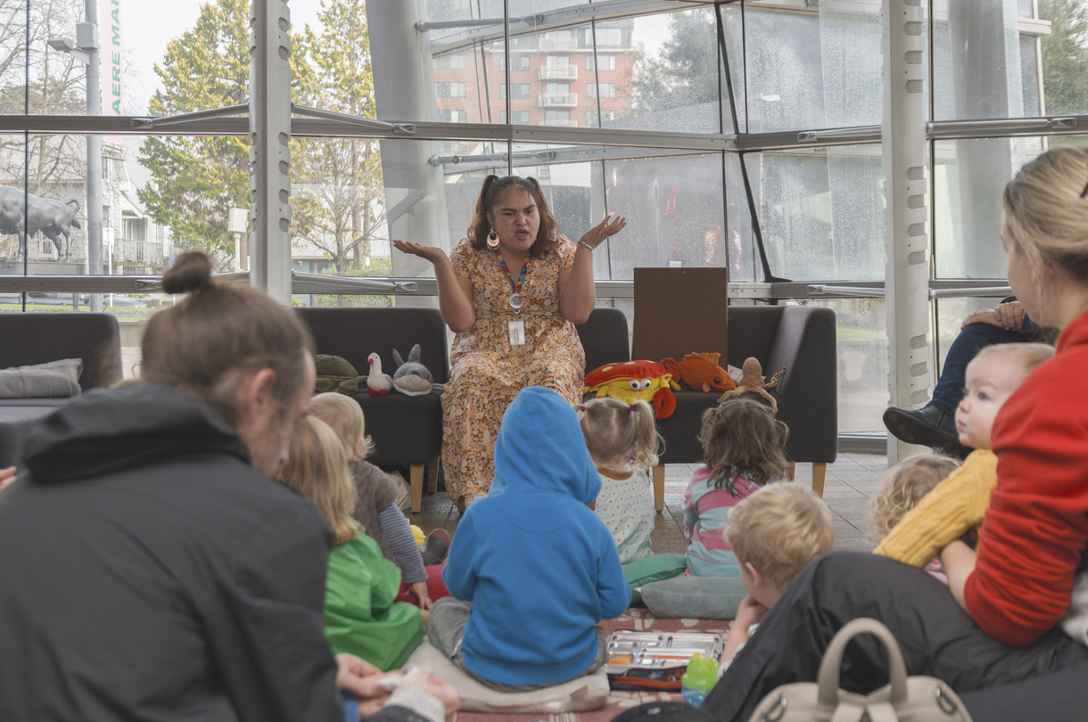 Storytime with Justice and Craft drop-in