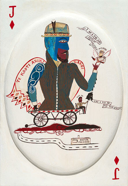 Te Kooti, Jack of Holy Diamonds (Poker Hand II)