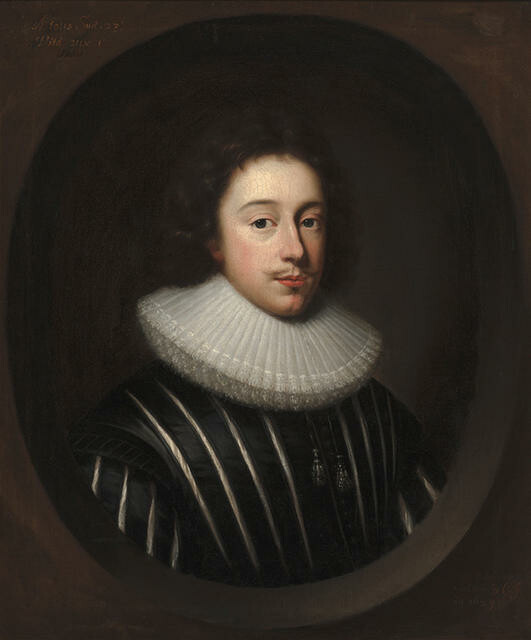 Portrait of the poet Edmund Waller, Esq.