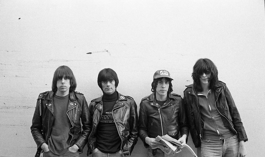 Laurence Aberhart Ramones, Christchurch, 24 July 1980. Photograph. Collection of the artist