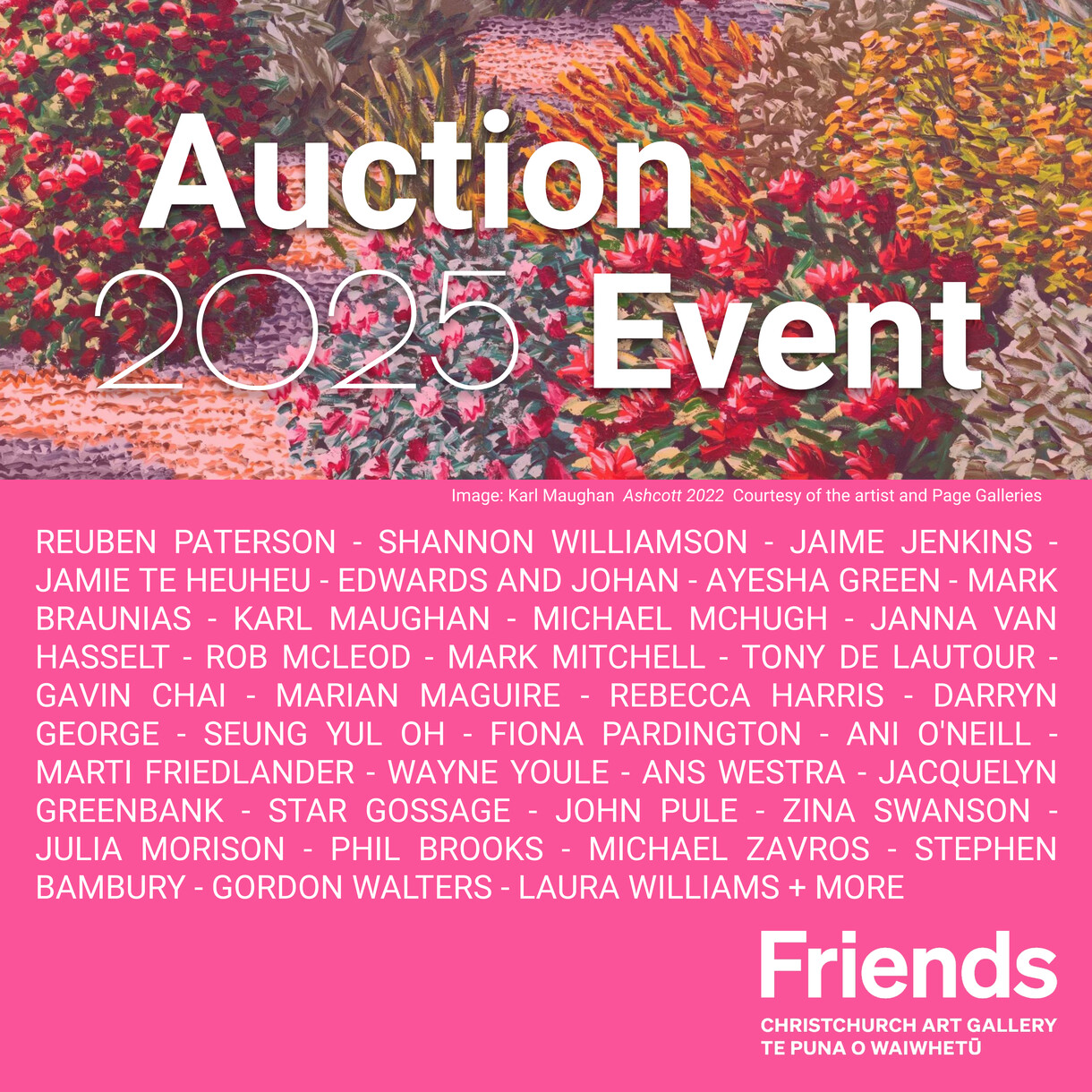 Friends Auction Event 2025