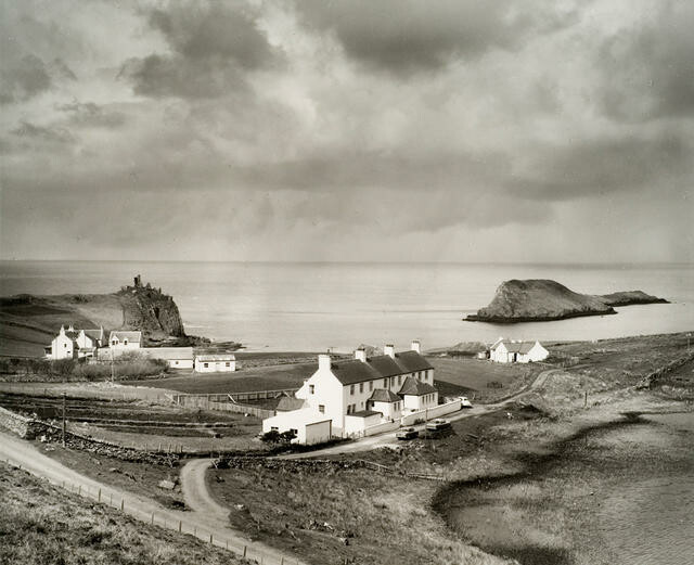 Coastguard Cottages at Duntulm Bay, Skye