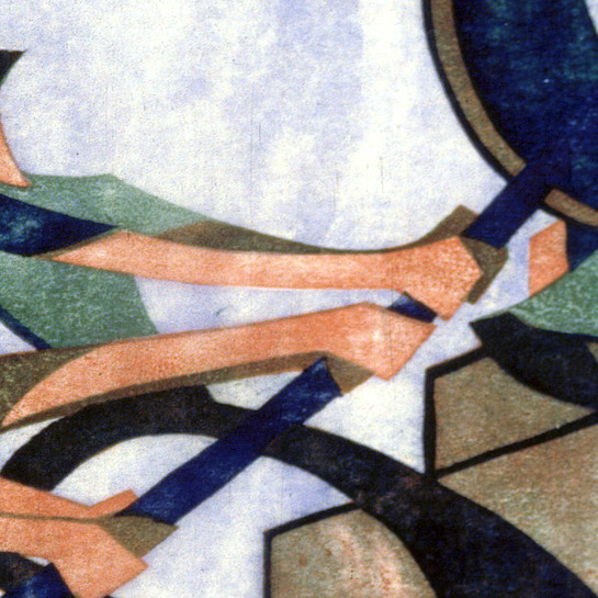 Sybil Andrews The Giant Cable (Detail) 1931. Collection of the Gallery