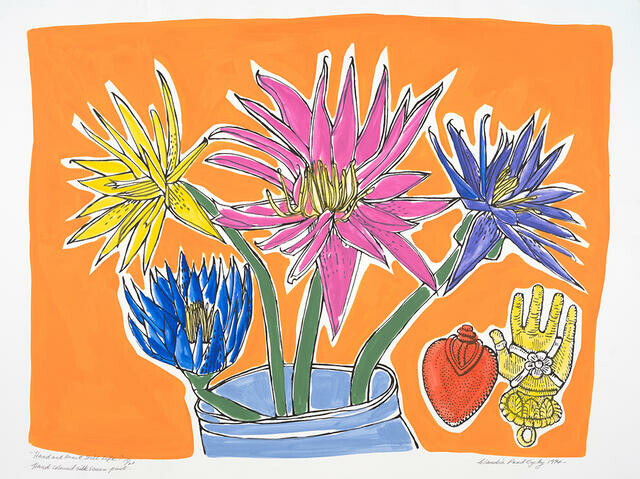 Hand and Heart Still Life