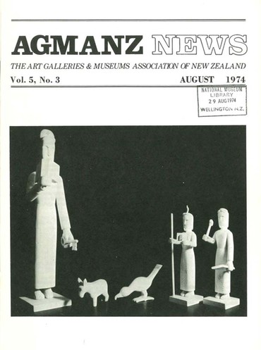 AGMANZ Volume 5 Number 3 August 1974