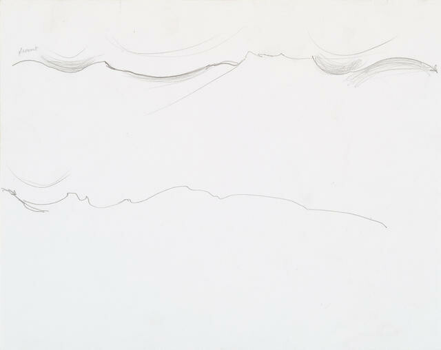 Study For ‘Te Tihi O Kahukura And Sky’ Series