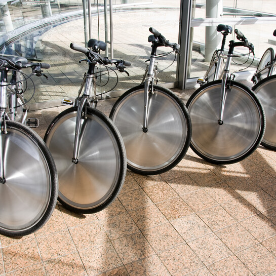 Ann Veronica Janssens Bikes 