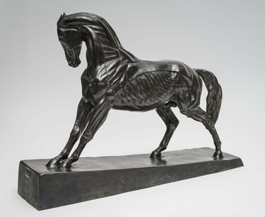 Mary Barrett Horse c. 1936. Bronze. Collection of Christchurch Art Gallery Te Puna o Waiwhetū