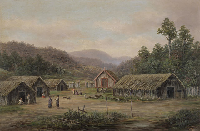 Māori Pā, Whanganui River