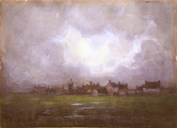 Storm Clouds, Blythburgh, Suffolk (also known as Suffolk Village)