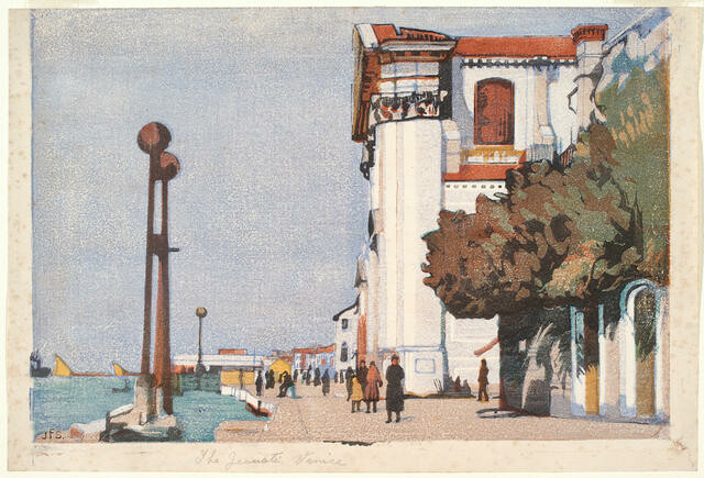 The Jesuati, Venice on the Quatere Venice