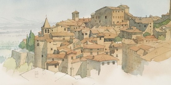 W.A. Sutton: Watercolours of Italy