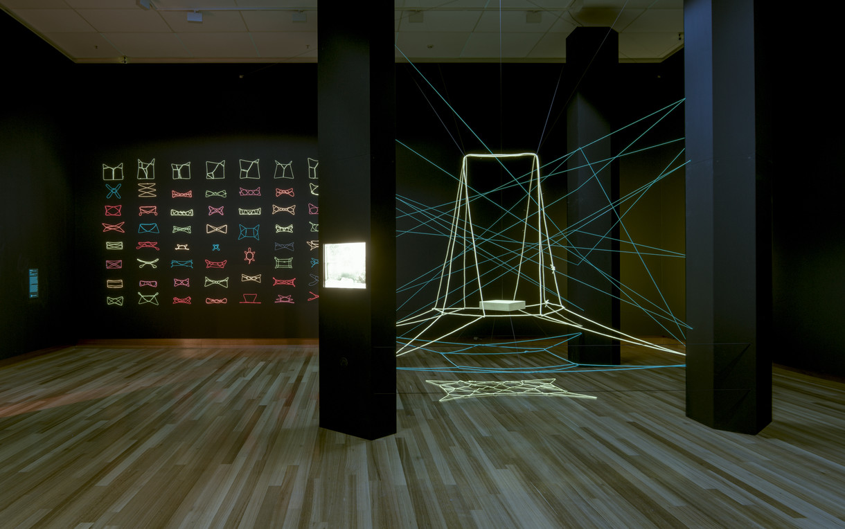 Aho Marama Strings of Light by Maureen Lander