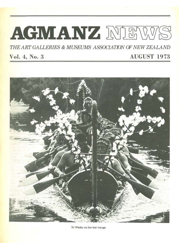 AGMANZ News Volume 4 Number 3 August 1973