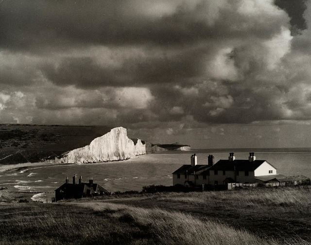 Seven Sisters, Sussex from Cuckmere Haven with Coastguard Cottages