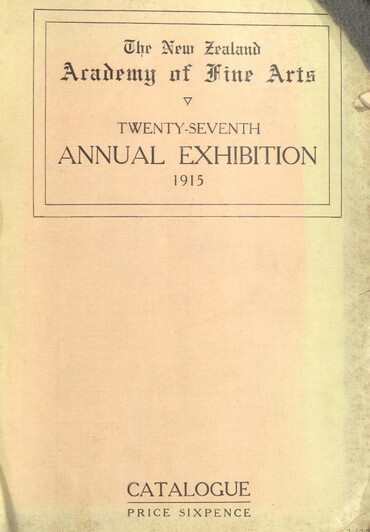 NZAFA 27th exhibition, 1915