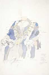 Untitled [sketch for portrait]