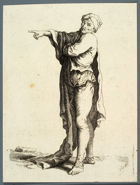 Figure With A Cloak