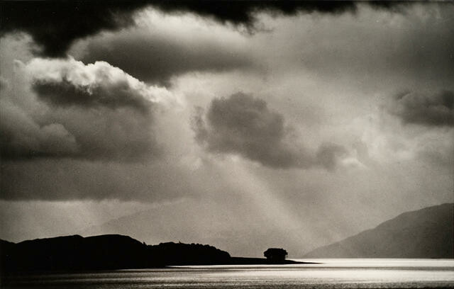 Rain over Loch Linnhe, Invernessshire
