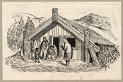 Wharepuni (Sleeping House)