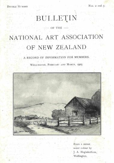 Bulletin of the NAANZ, issues 2 and 3, February and March 1925